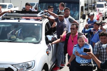 Así recibió Nicaragua a su cinco veces campeón mundial Román "Chocolatito" González