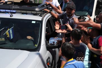 Así recibió Nicaragua a su cinco veces campeón mundial Román "Chocolatito" González