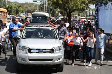 Así recibió Nicaragua a su cinco veces campeón mundial Román "Chocolatito" González