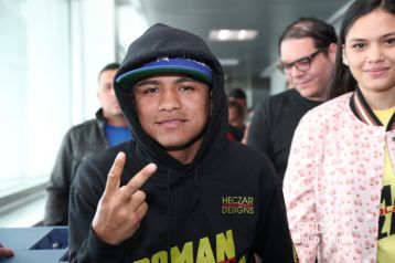 Así recibió Nicaragua a su cinco veces campeón mundial Román "Chocolatito" González
