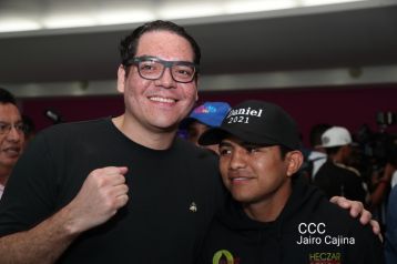 Así recibió Nicaragua a su cinco veces campeón mundial Román "Chocolatito" González