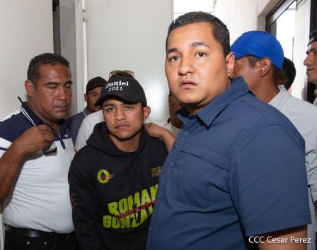 Así recibió Nicaragua a su cinco veces campeón mundial Román "Chocolatito" González