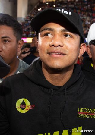 Así recibió Nicaragua a su cinco veces campeón mundial Román "Chocolatito" González