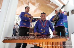 Inauguración del mirador y restaurante El Balcón en el volcán Masaya