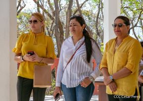 Inauguración del mirador y restaurante El Balcón en el volcán Masaya