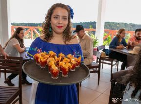 Inauguración del mirador y restaurante El Balcón en el volcán Masaya