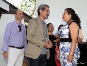 Inauguración del mirador y restaurante El Balcón en el volcán Masaya