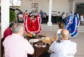 Inauguración del mirador y restaurante El Balcón en el volcán Masaya