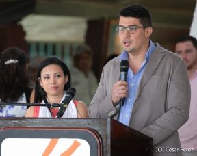 Inauguración del mirador y restaurante El Balcón en el volcán Masaya