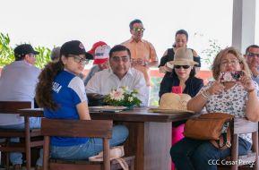 Inauguración del mirador y restaurante El Balcón en el volcán Masaya
