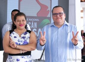 Inauguración del mirador y restaurante El Balcón en el volcán Masaya