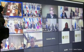 Reunión virtual extraordinaria de Jefes de Estado y de Gobierno del SICA