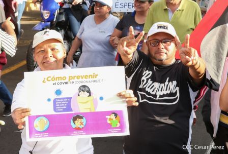 Caminatas de Unidad, del Amor en Tiempos del COVID-19