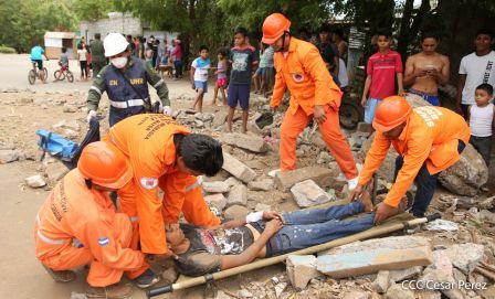  Ejercicio Nacional para Proteger la Vida en Situaciones Multiamenazas en Nicaragua