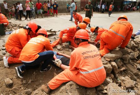  Ejercicio Nacional para Proteger la Vida en Situaciones Multiamenazas en Nicaragua