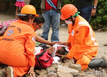  Ejercicio Nacional para Proteger la Vida en Situaciones Multiamenazas en Nicaragua