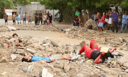  Ejercicio Nacional para Proteger la Vida en Situaciones Multiamenazas en Nicaragua