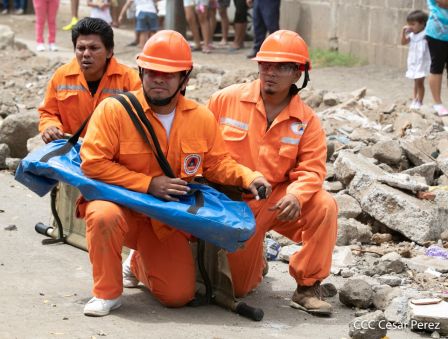  Ejercicio Nacional para Proteger la Vida en Situaciones Multiamenazas en Nicaragua
