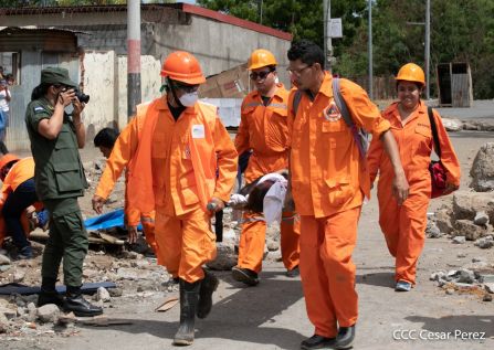  Ejercicio Nacional para Proteger la Vida en Situaciones Multiamenazas en Nicaragua
