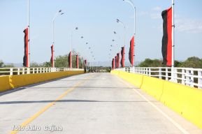 Inauguran puente "El Paso de Panaloya"