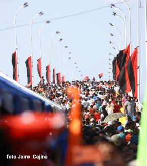 Inauguran puente "El Paso de Panaloya"