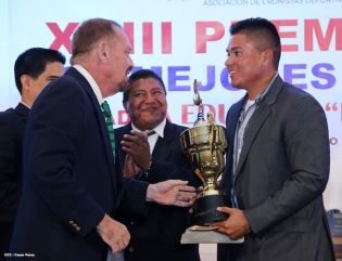 Brillan las Estrellas del Deporte en Managua