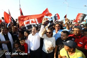 Inauguran puente "El Paso de Panaloya"