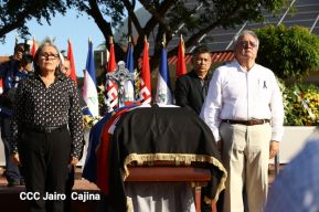 Homenaje póstumo al compañero Jacinto Suárez