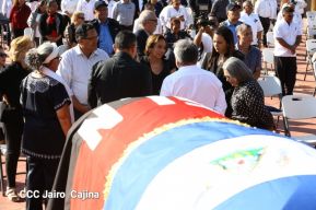 Homenaje póstumo al compañero Jacinto Suárez