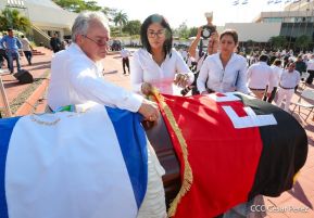 Homenaje póstumo al compañero Jacinto Suárez
