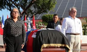 Homenaje póstumo al compañero Jacinto Suárez