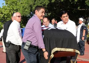 Homenaje póstumo al compañero Jacinto Suárez