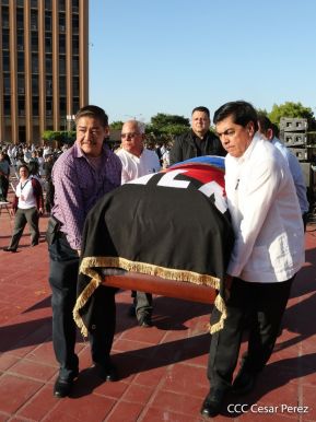 Homenaje póstumo al compañero Jacinto Suárez