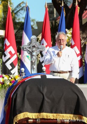 Homenaje póstumo al compañero Jacinto Suárez