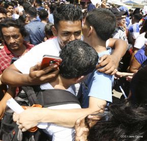 1 mil 700 reclusos recibieron el beneficio legal de convivencia familiar