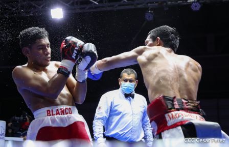 Nicaragua muestra sus puños en una noche de boxeo del bueno