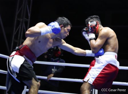 Nicaragua muestra sus puños en una noche de boxeo del bueno