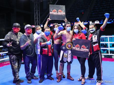 Nicaragua muestra sus puños en una noche de boxeo del bueno