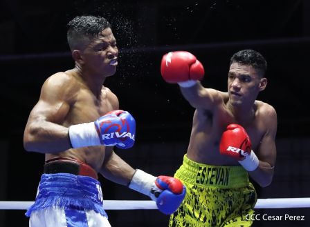 Nicaragua muestra sus puños en una noche de boxeo del bueno