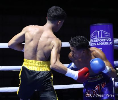 Nicaragua muestra sus puños en una noche de boxeo del bueno