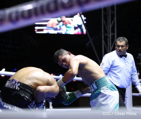 Nicaragua muestra sus puños en una noche de boxeo del bueno