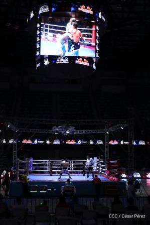 Nicaragua muestra sus puños en una noche de boxeo del bueno