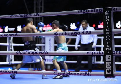 Nicaragua muestra sus puños en una noche de boxeo del bueno