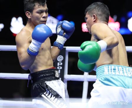 Nicaragua muestra sus puños en una noche de boxeo del bueno
