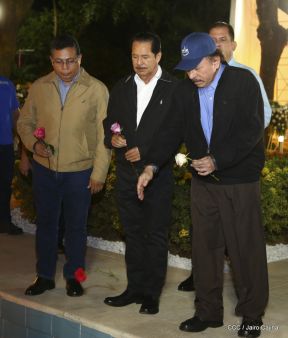 Conmemoración del 8vo aniversario del paso a la inmotalidad del comandante Tomás Borge Martínez