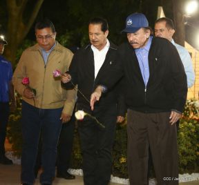 Conmemoración del 8vo aniversario del paso a la inmotalidad del comandante Tomás Borge Martínez