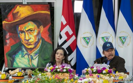 125 aniversario del natalicio del General de Hombres y Mujeres Libres Augusto C. Sandino