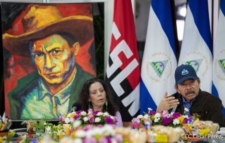 125 aniversario del natalicio del General de Hombres y Mujeres Libres Augusto C. Sandino
