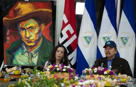 125 aniversario del natalicio del General de Hombres y Mujeres Libres Augusto C. Sandino