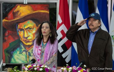 125 aniversario del natalicio del General de Hombres y Mujeres Libres Augusto C. Sandino